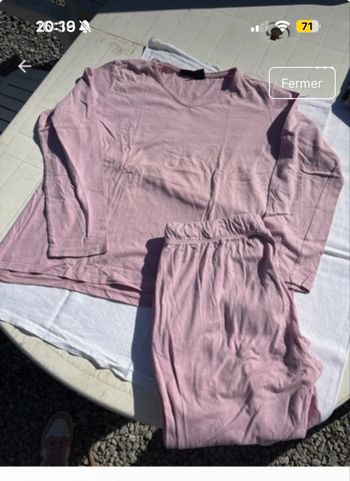 Pyjama deux pièce femme