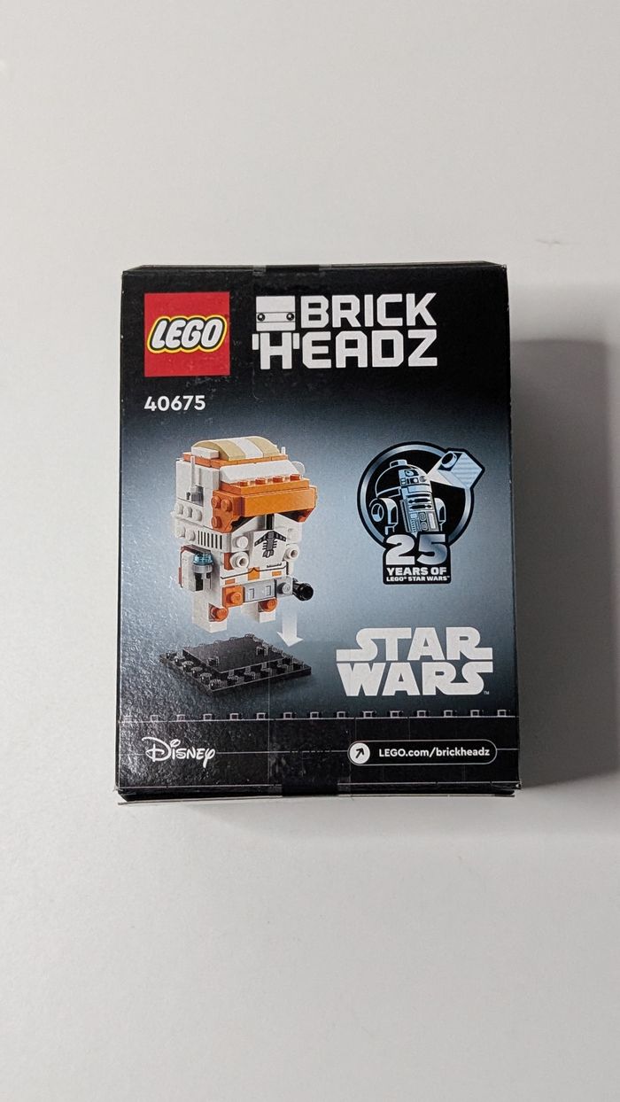 [Lego] Set Brickheadz Star Wars Clone Commander Cody 40675 - photo numéro 3