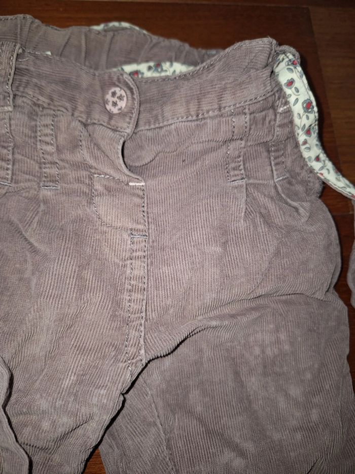 Pantalon violet 12 mois - photo numéro 2
