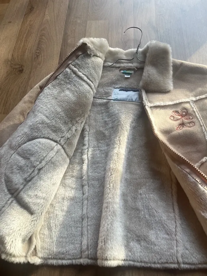 Manteau bi matière - photo numéro 6