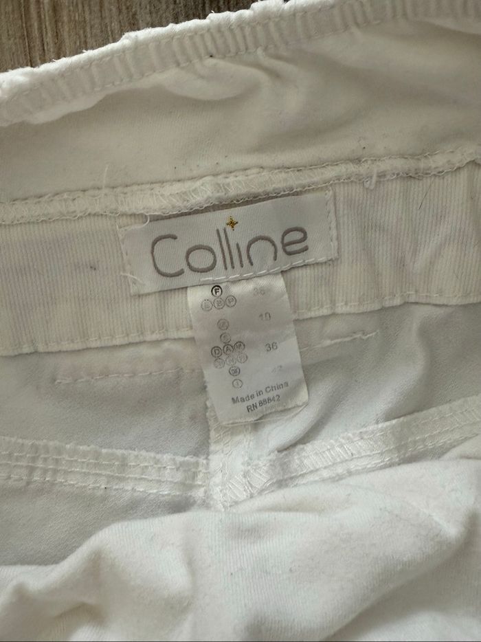 Jeans blanc de grossesse femme enceinte colline by verbaudet 38/M - photo numéro 7