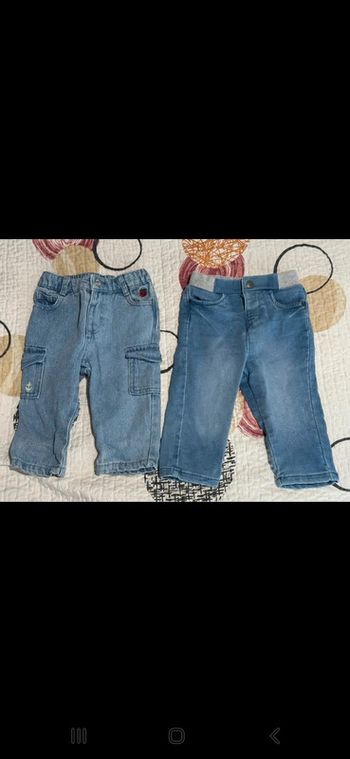 Lot de 2 jeans