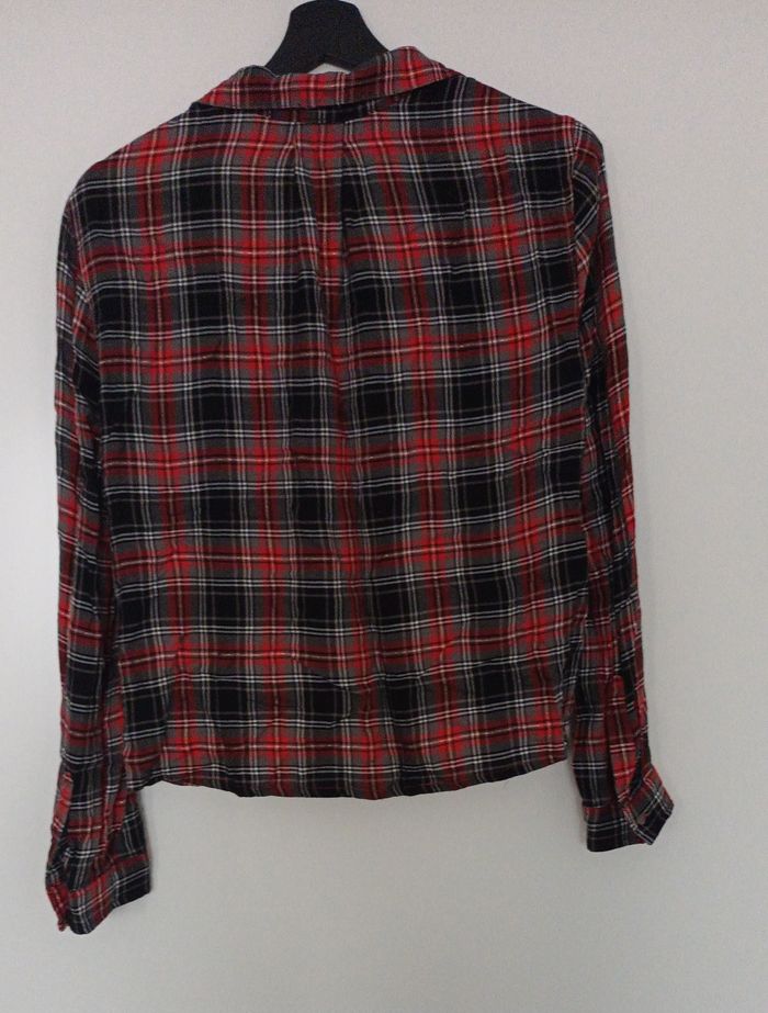 Chemise à carreaux  femme S - photo numéro 3