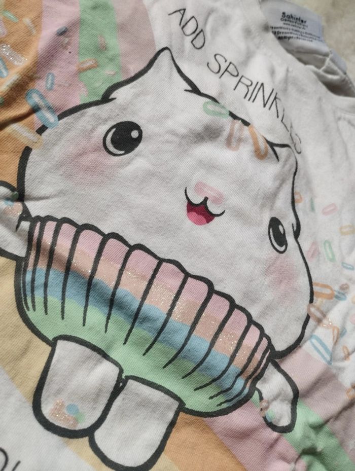 Lot t-shirts 8/10ans Aristochats Gabby et la maison magique - photo numéro 2