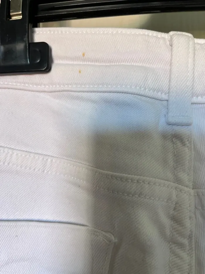 Jean blanc Zara taille 34 - photo numéro 4