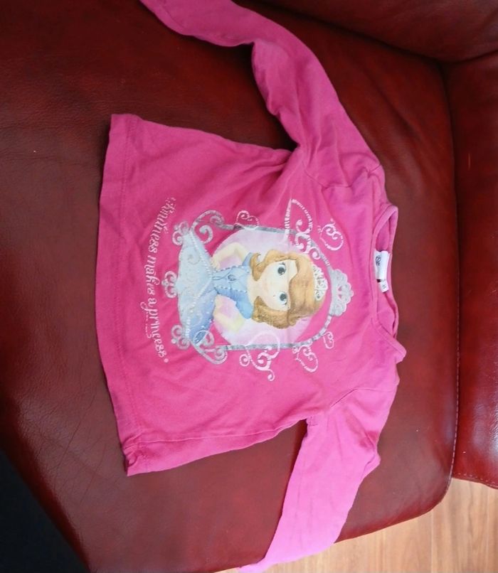 Tee-shirt princesse sofia - photo numéro 2