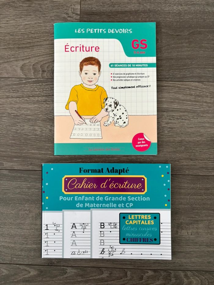 Cahier d’écriture NEUFS