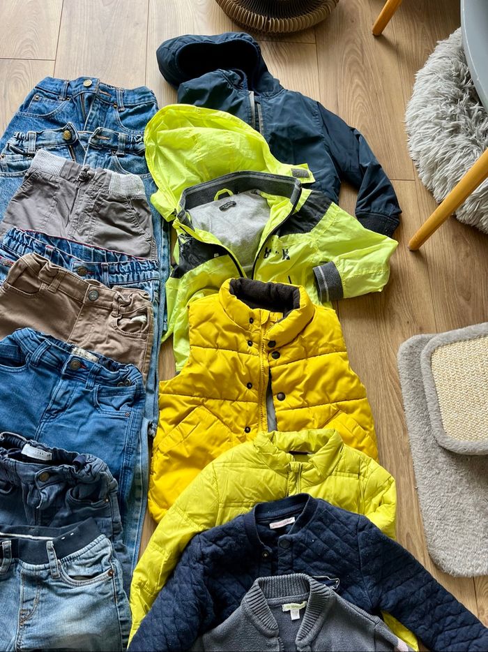 Lot complet de 113 vêtements garçon taille 3/4 ans - photo numéro 6