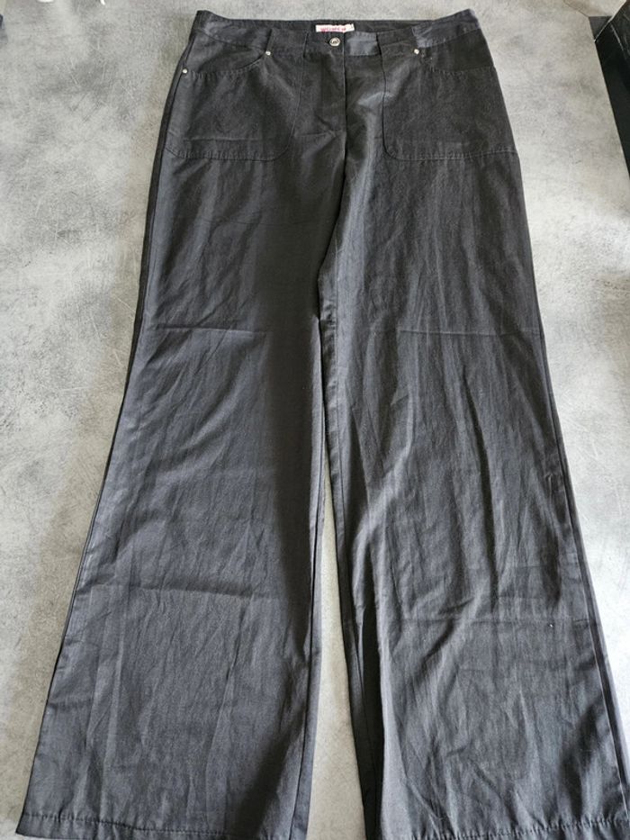 Pantalon large femme - Taille 44 / XXL - Women - Noir - photo numéro 5