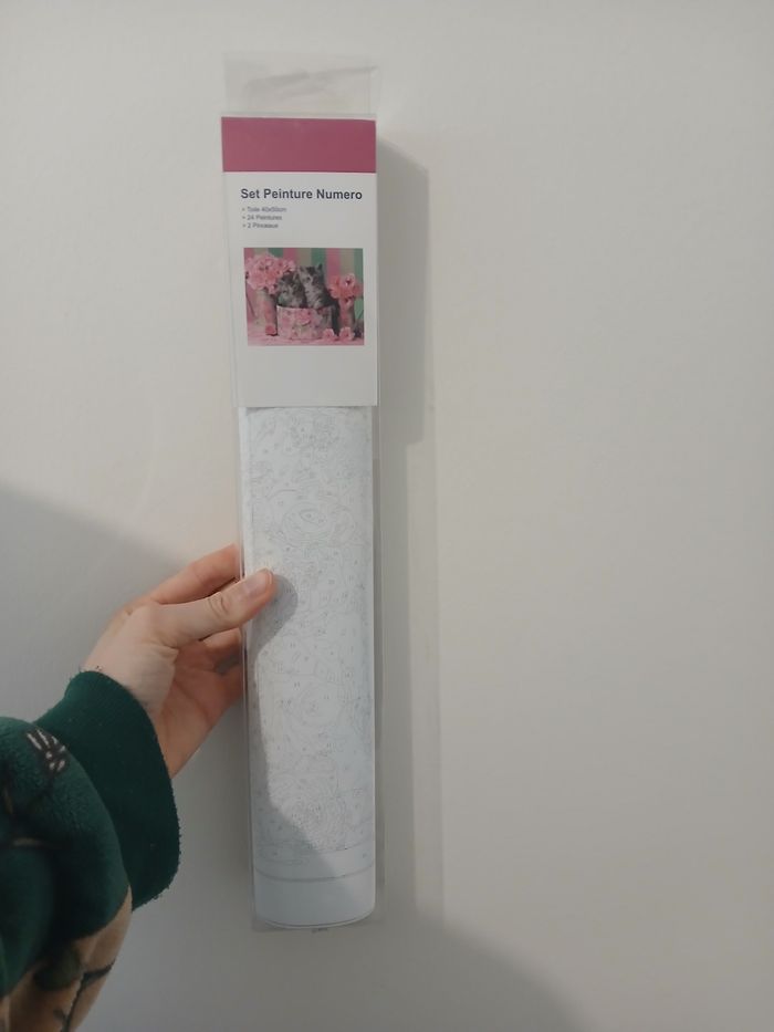 Set peinture numero chat - photo numéro 2