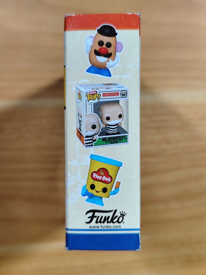 Bitty Pop! Retro Toys - Pack de 4 Figurines (Mr. Monopoly, Barrel Of Monkeys, Stretch Armstrong + Mystery) - photo numéro 6