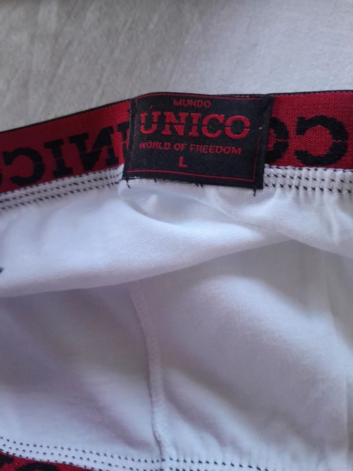 Lot de 3 boxers homme Unico taille L neufs avec emballage - photo numéro 3