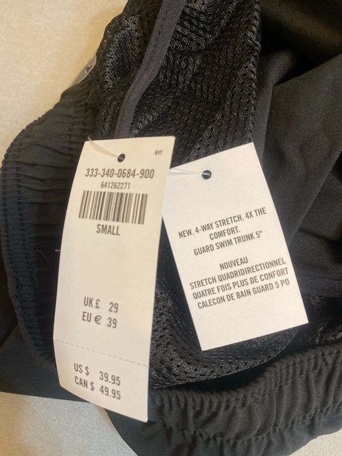 Short de bain noir taille S Hollister neuf - n24j - photo numéro 6