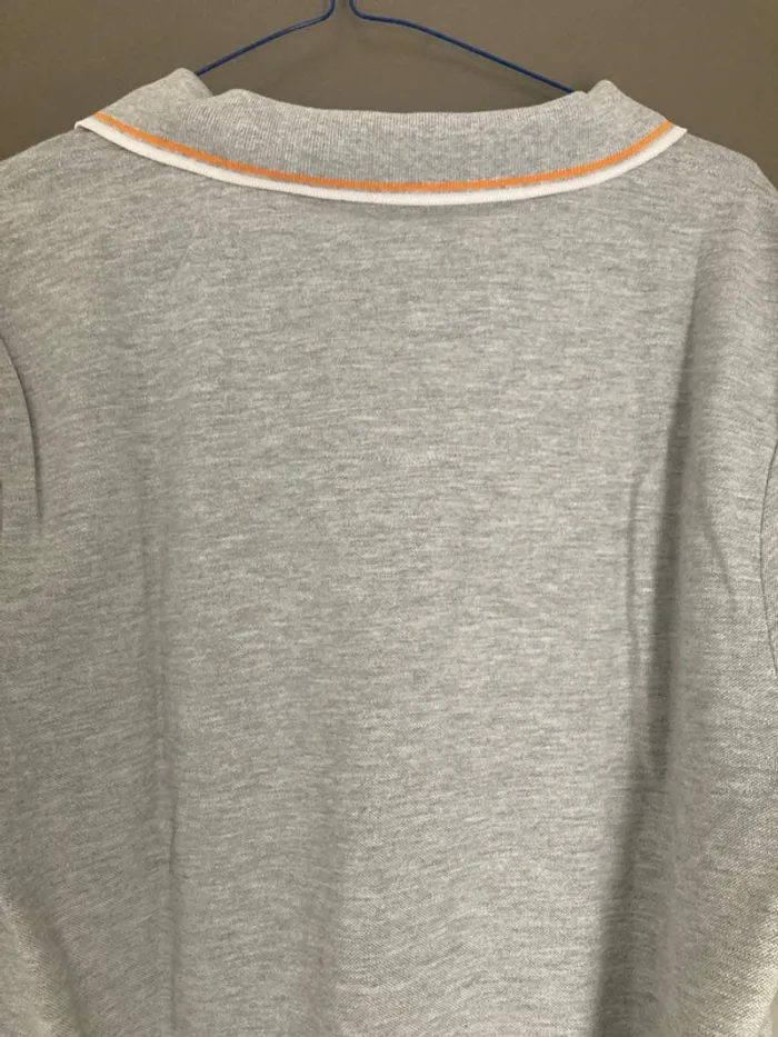 Polo homme manches courtes gris clair XL Bill Tornade - photo numéro 7
