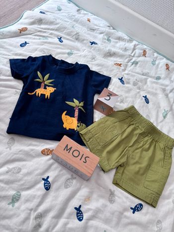 Ensemble garçon 3 mois