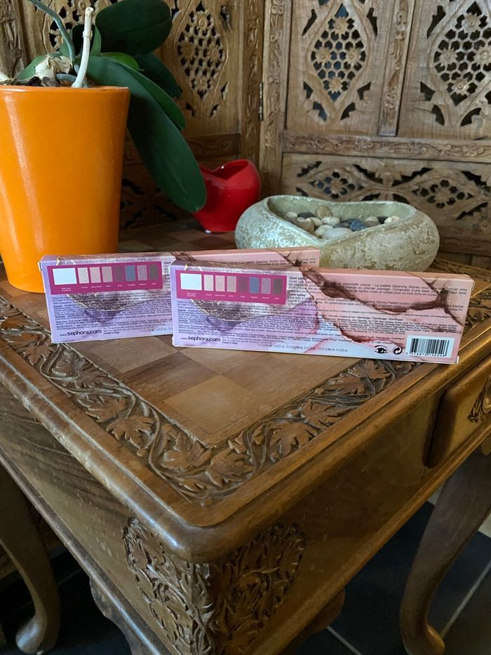 Lot 2 palettes yeux sephora gleaming stones - photo numéro 3