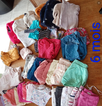 vêtements fille 6 mois