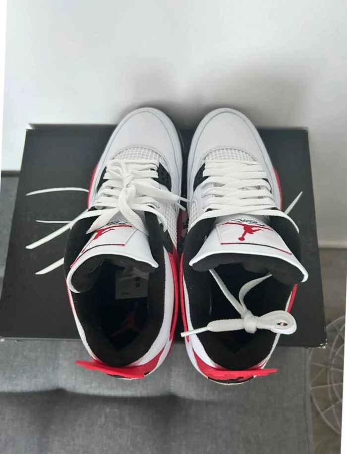 Air Jordan 4 rétro Red Ciment - photo numéro 10