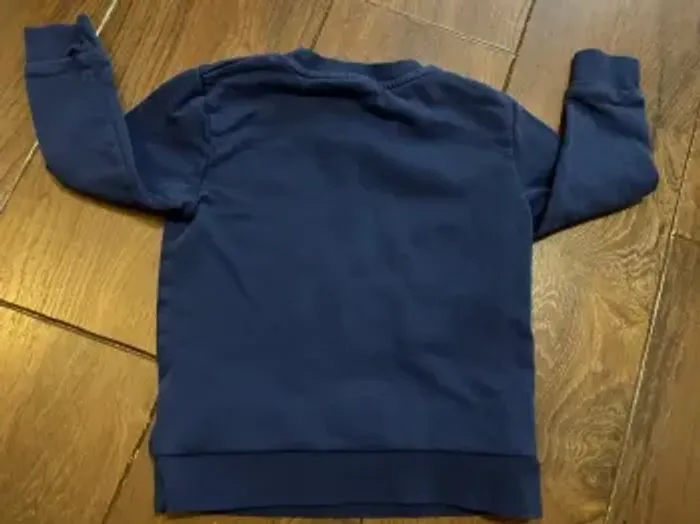 Sweat pull en coton marine garçon Manguun taille 110 cm - photo numéro 3