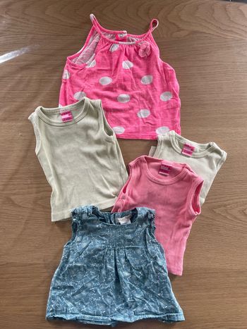 Lot de 5 débardeurs