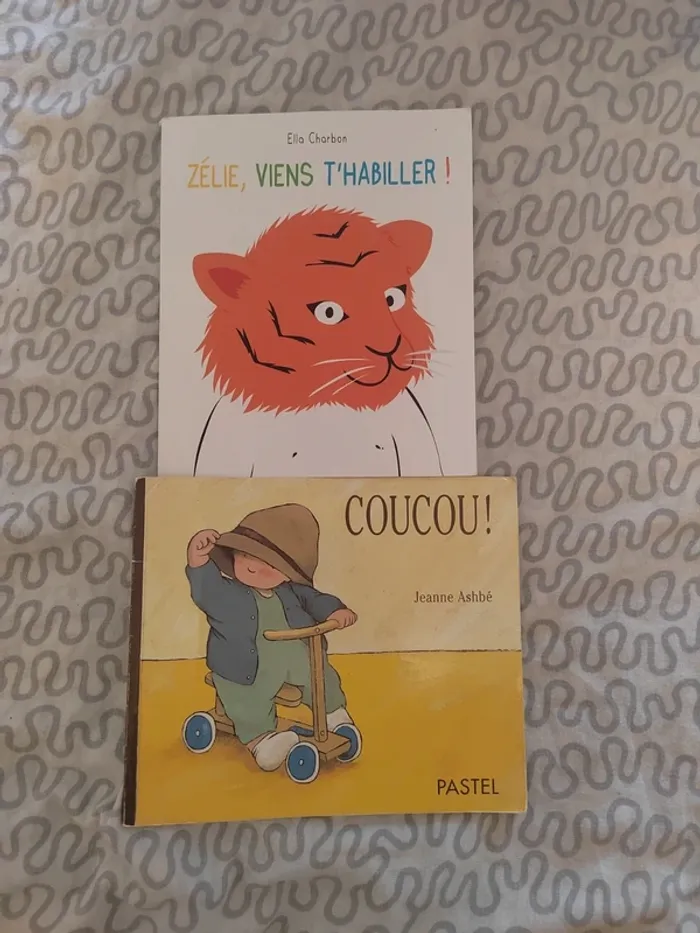 Lot 2 livres 2/3 ans