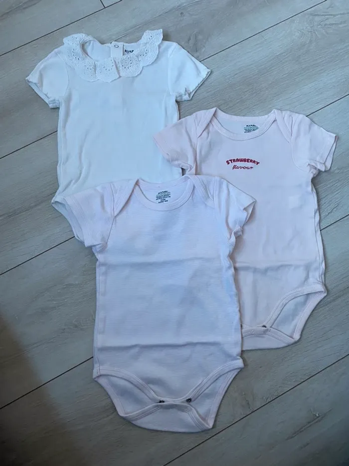 Lot de 3 bodies