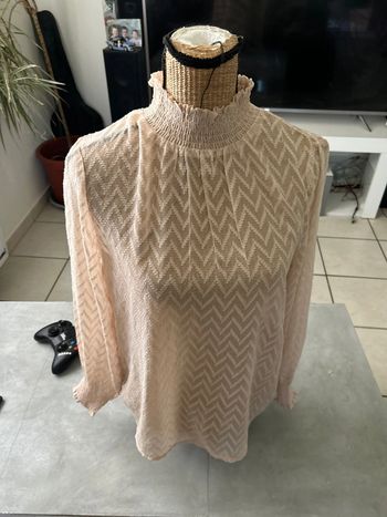 Blouse transparente tintoretto