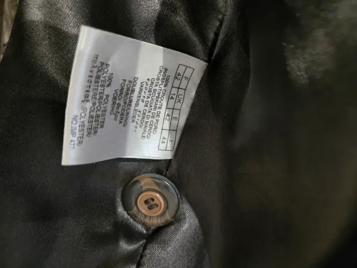 Veste marron cuir - photo numéro 3
