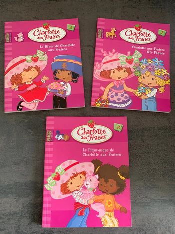 Livre charlotte aux fraises