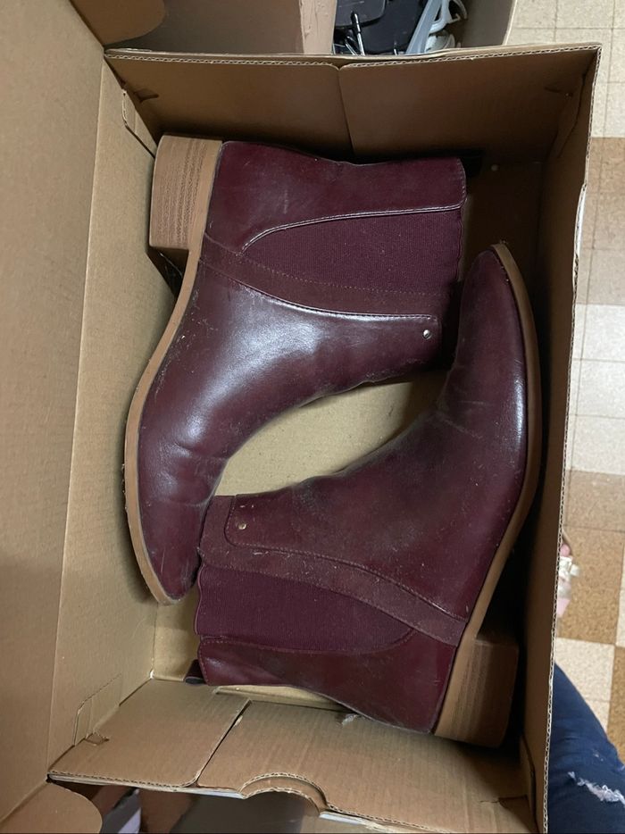 Bottines camaïeu