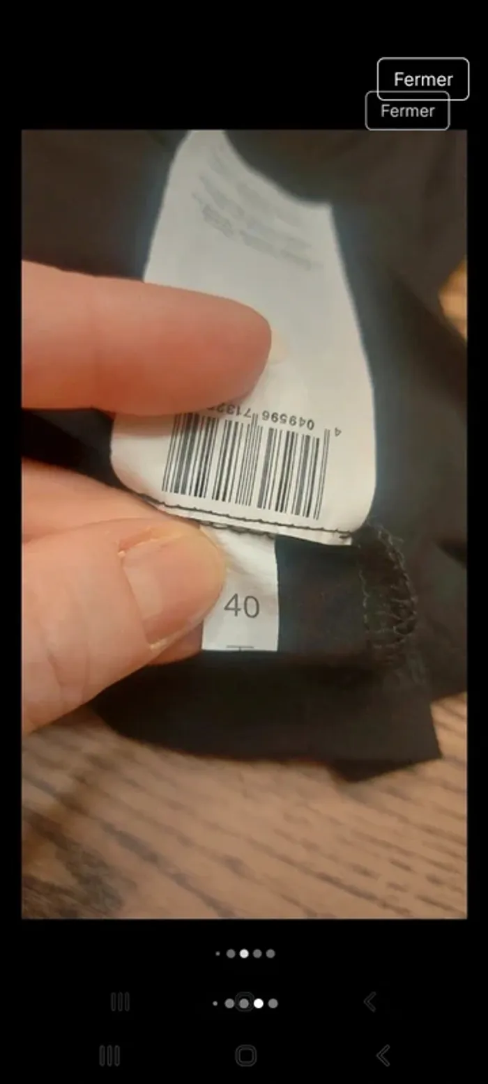 Jolie Robe Taifun noire et gris fr/be 42 - photo numéro 18