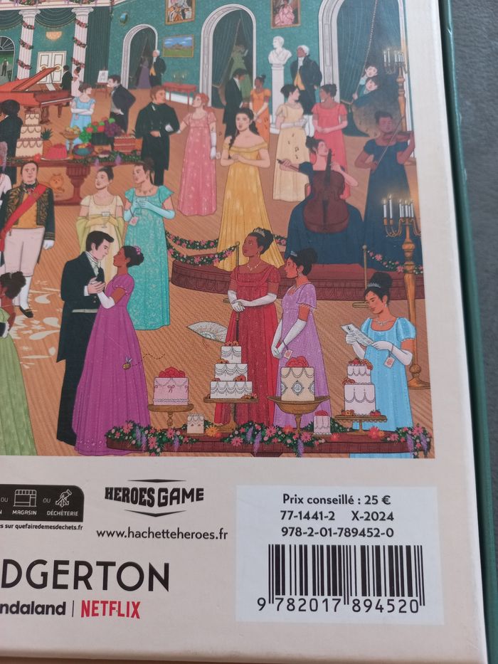 Puzzle 1000 pièces la chronique des bridgerton netflix - photo numéro 3