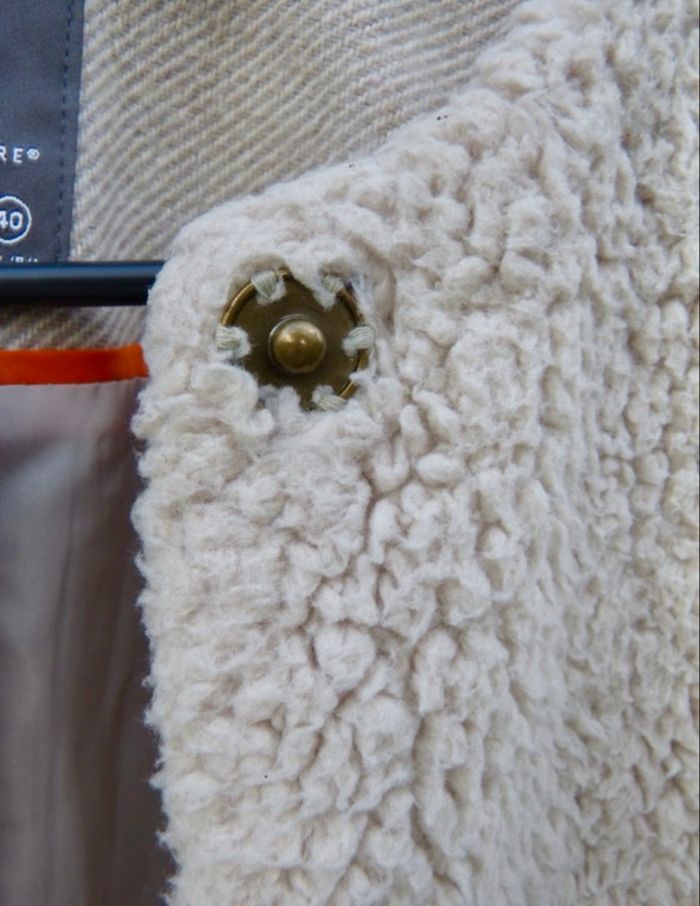 Beau manteau vintage crème - photo numéro 4