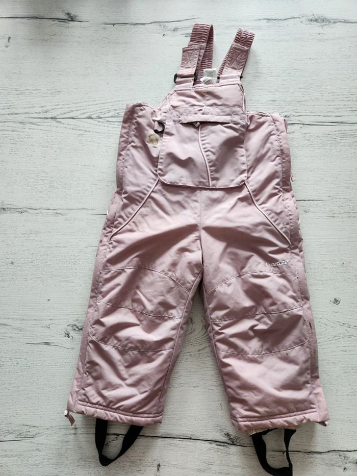 Salopette de ski rose fille – Taille 2 ans