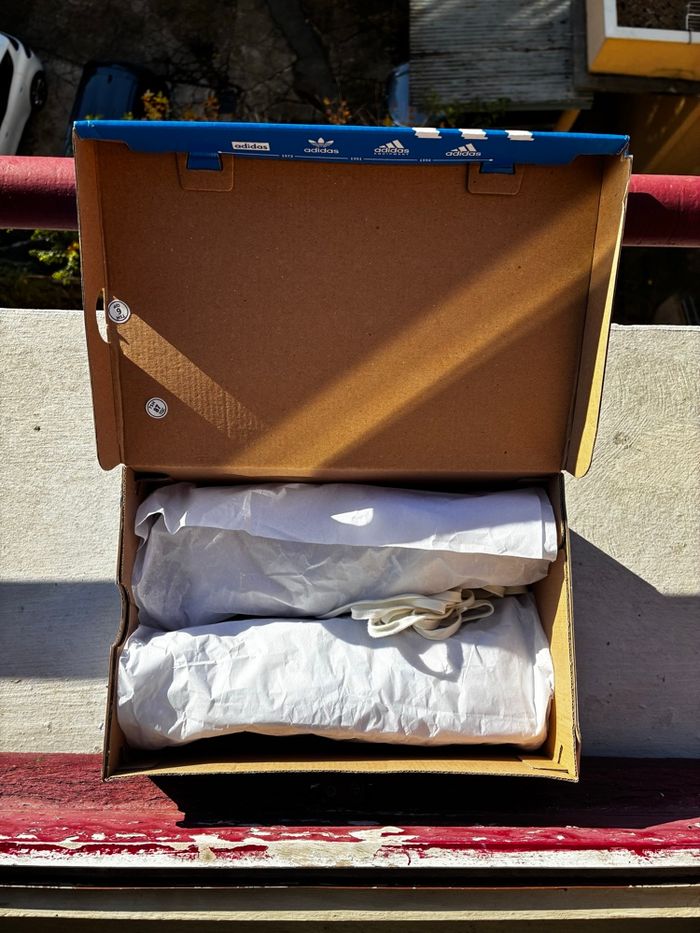 Adidas Spezial Off White/Clear Sky/Gum - photo numéro 8