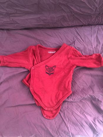 Lot bodies Vertbaudet 1 mois bébé garçon