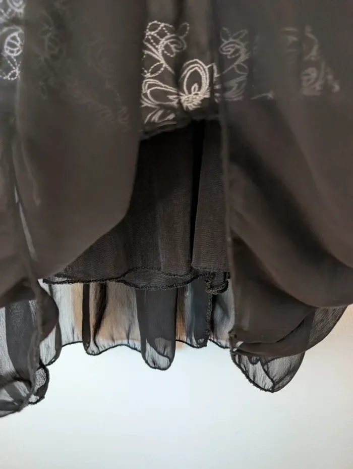 Robe noire sans manches - photo numéro 4