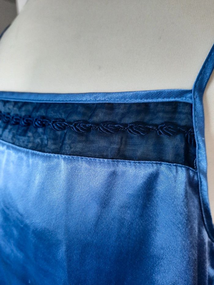 Nuisette bleu satinée Etam 40 #lora11femme40 - photo numéro 5