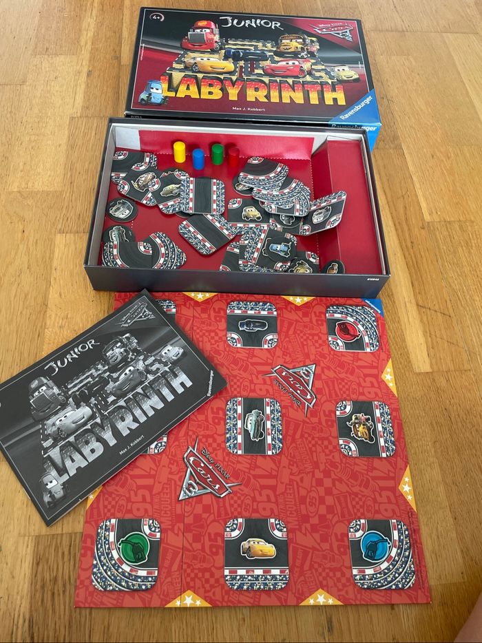 Jeu société labyrinthe cars - photo numéro 2