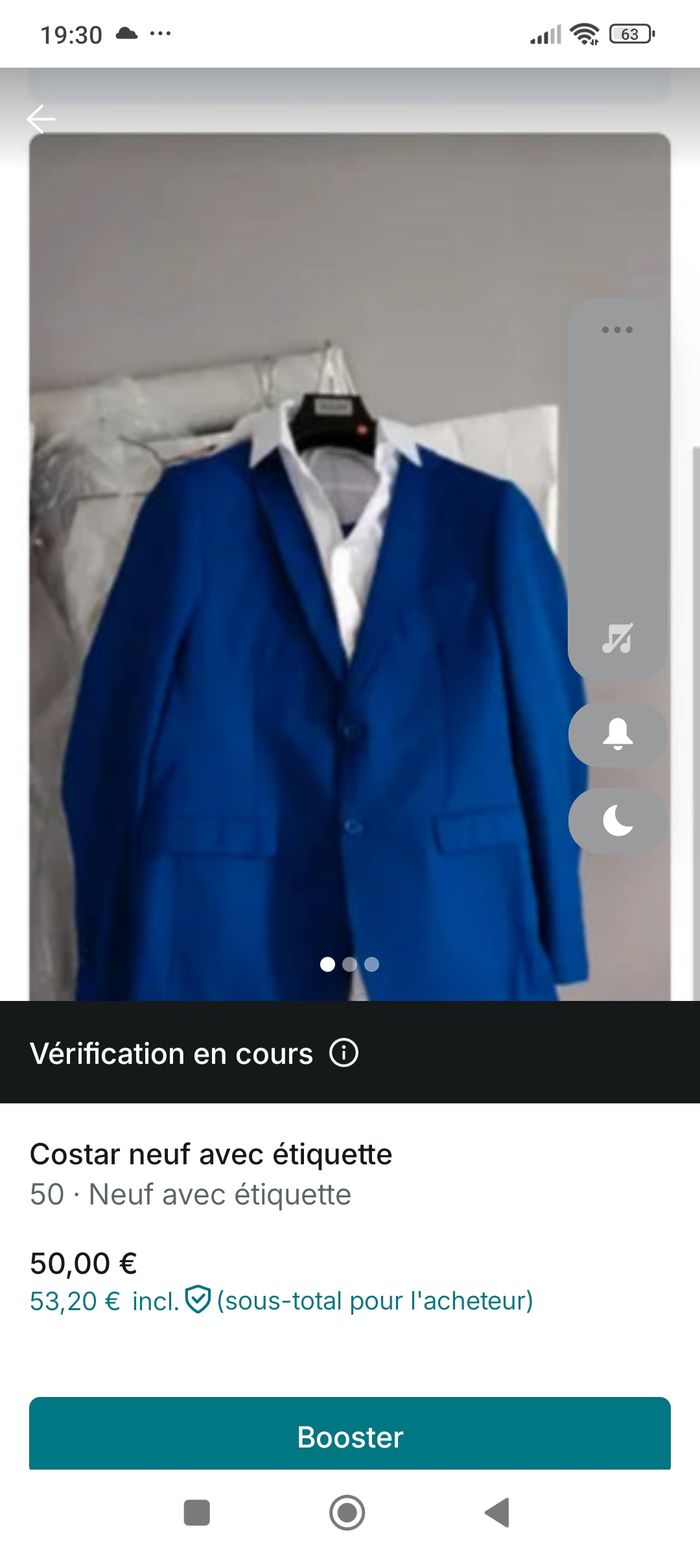 Vend costar homme neuf encore etiquette - photo numéro 3