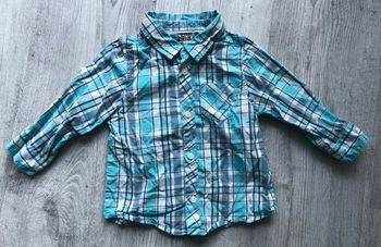 Chemise bleu 12 mois Tape à l’œil