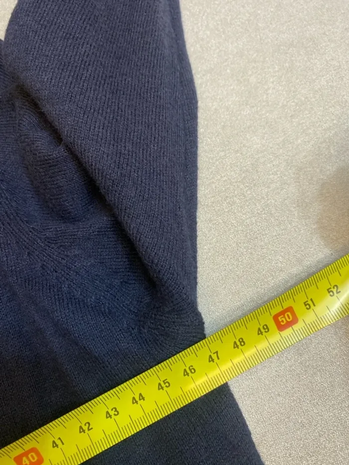 Pull bleu marine US Polo coton/cachemire taille 14 - n16n - photo numéro 8