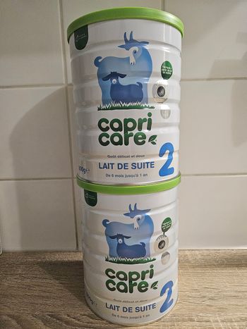 Lait de chèvre infantile CAPRICARE 