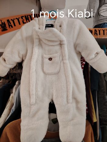 Combinaison polaire 1 mois