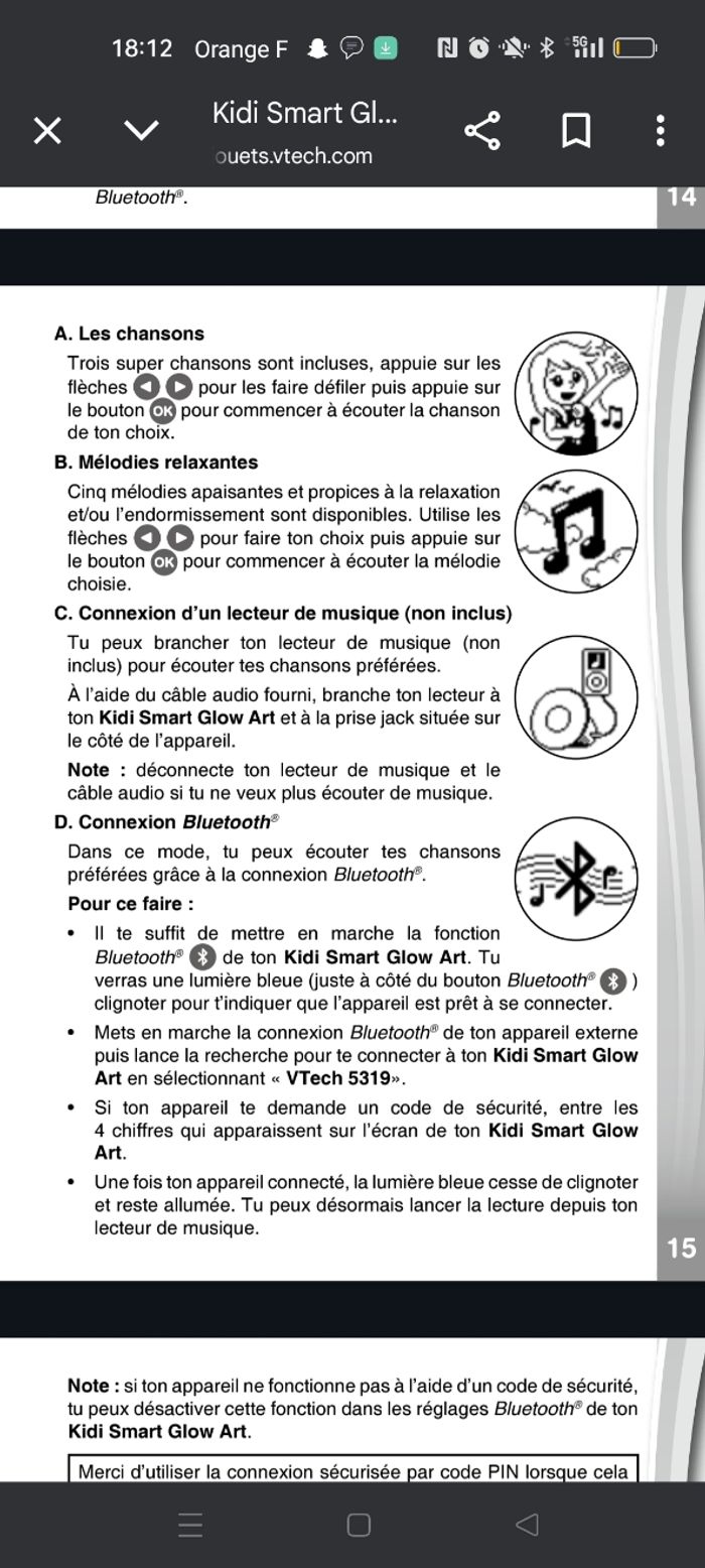 Kidi smart glow art neuf - photo numéro 6