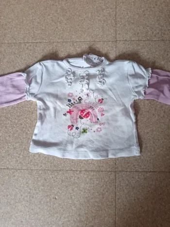 T-shirt à manches longues 6 mois