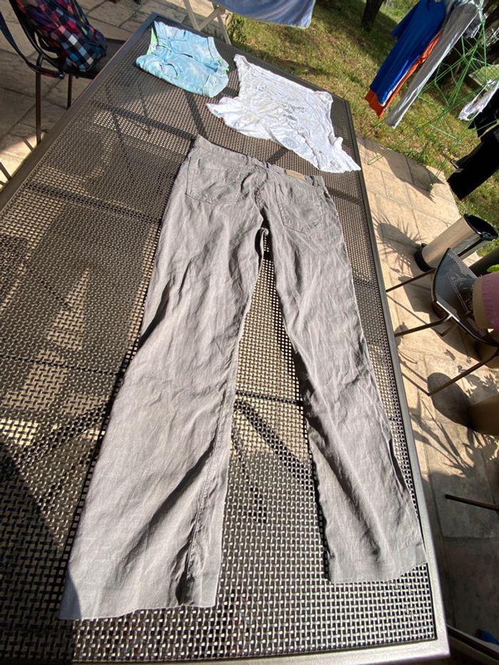 Pantalon lin coton impaqt 42 - photo numéro 7