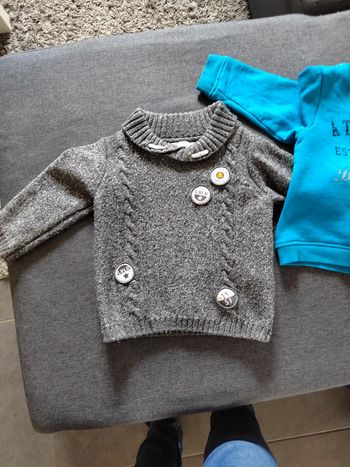 Lot de 2 pull garçon