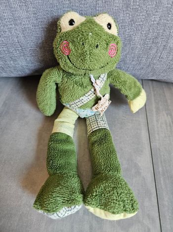 Grenouille vintage Histoire d'ours peluche doudou