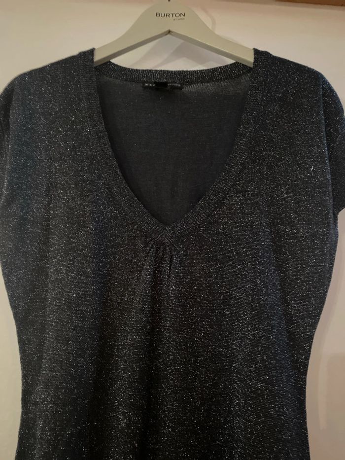 Robe idéal pour les fêtes marque Mango Collection , effet brillant, taille M - photo numéro 3